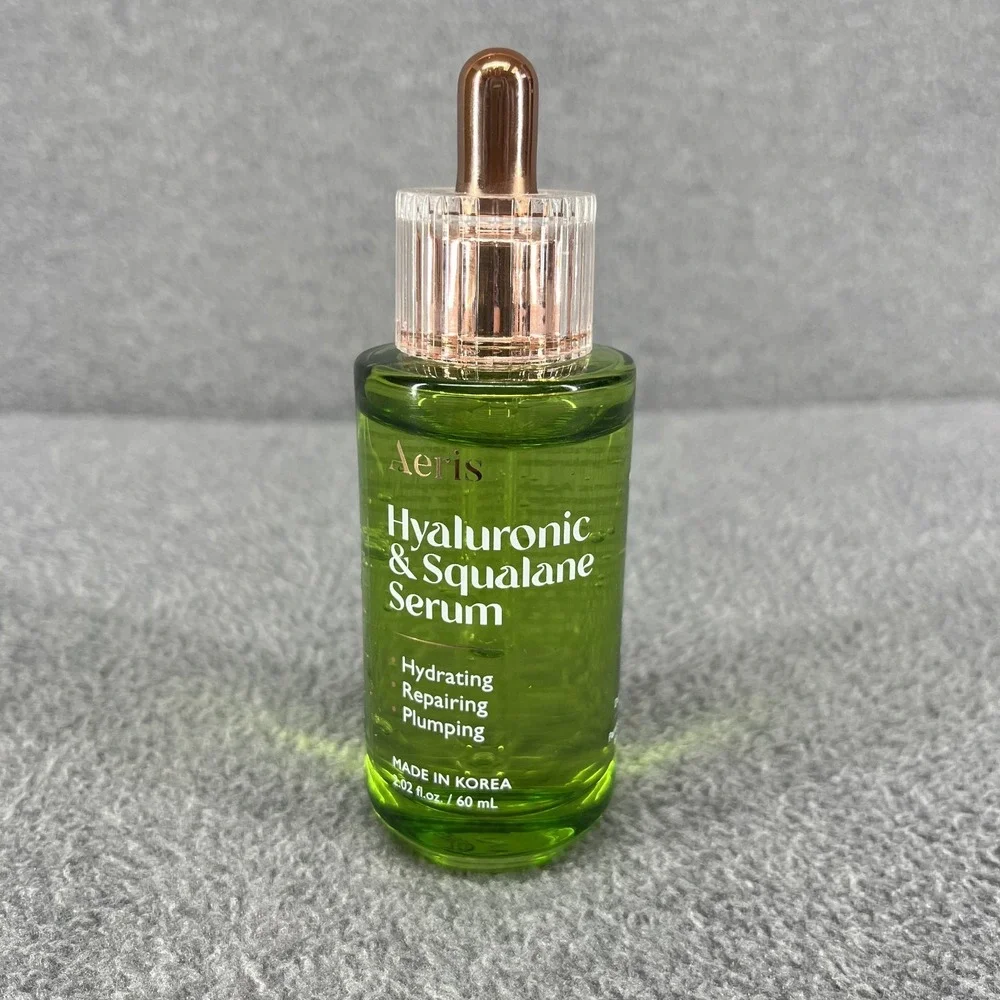 Aeris Hyaluronic & Squalane‎ Serum hydrating repairing plumping Korea 2.02 oz